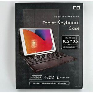 CIO iPad Keyboard Case w/ Touch Pad for 10.5" iPad Pro/Air3 10.2" iPad Bluetooth